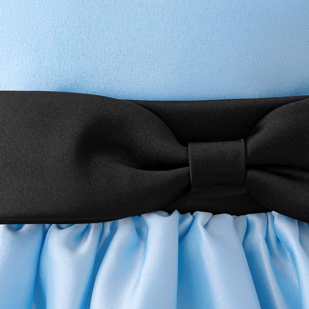Robe de Costume Halloween Fille | Manches Bouffantes et Jupe Parapluie