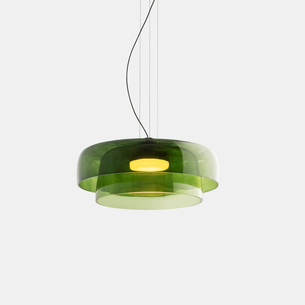 Suspension en Verre Minimaliste | Lueur Élégante et Accueillante