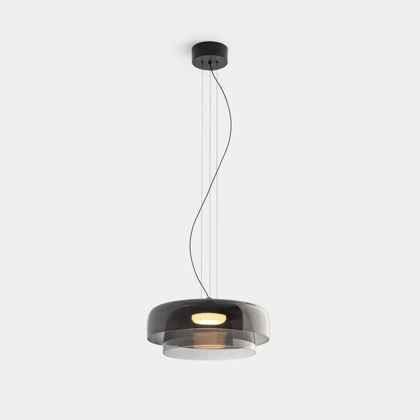 Suspension en Verre Minimaliste | Lueur Élégante et Accueillante