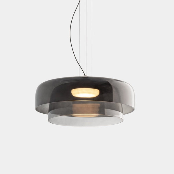 Suspension en Verre Minimaliste | Lueur Élégante et Accueillante