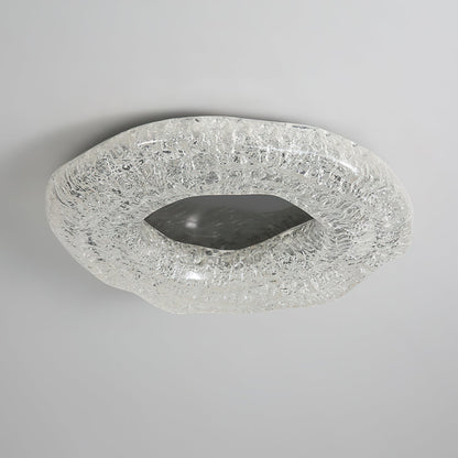 Luminaire de Plafond Sculptural | Éclat Chaleureux et Design Unique