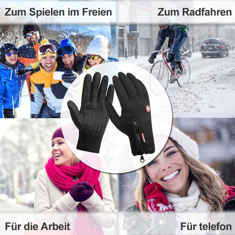 Gants d'Hiver Tactiles Chaleureux | Confort, Chaleur et Prise Antidérapante