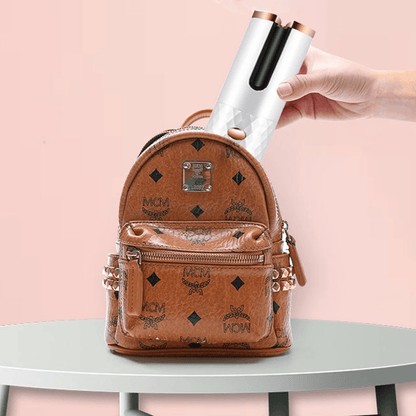 Fer à Friser Automatique Sans Fil | Boucles Parfaites et Brillantes À Tout Moment