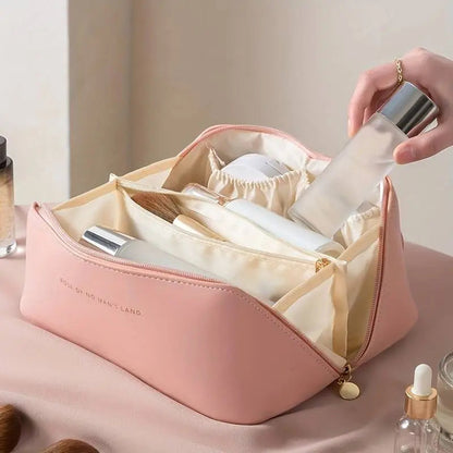 Organisateur de Maquillage Spacieux | Design Élégant et Résistant à l'Eau