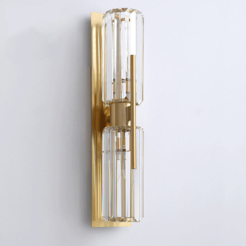 Applique Murale en Cristal | Élégance Contemporaine et Accents Scintillants