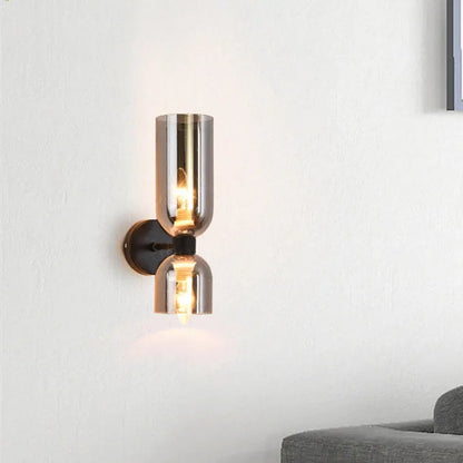 Applique Murale Élégante à Double Couche | Jeu de Lumière et Ombre Captivant