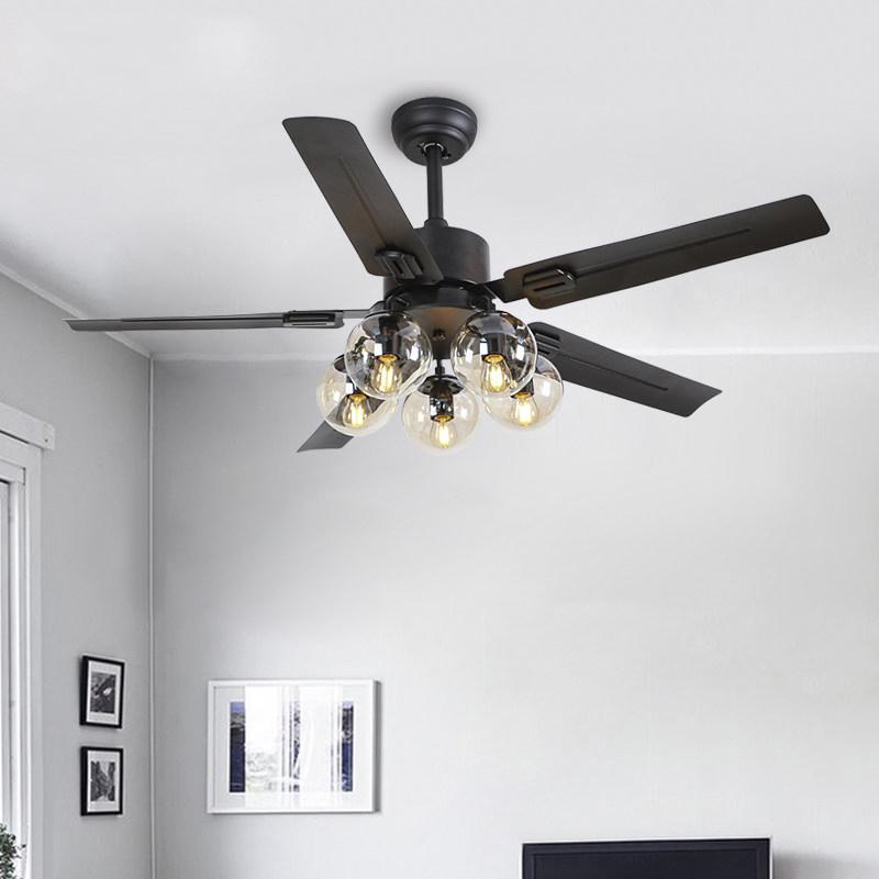 Ventilateur de Plafond en Verre | Circulation d'Air Silencieuse et Élégante