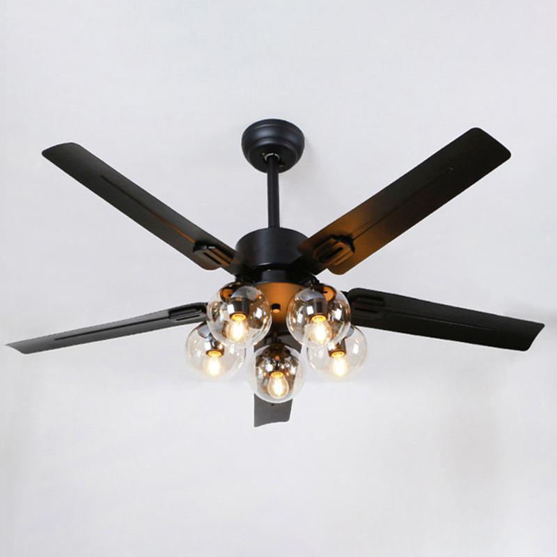 Ventilateur de Plafond en Verre | Circulation d'Air Silencieuse et Élégante