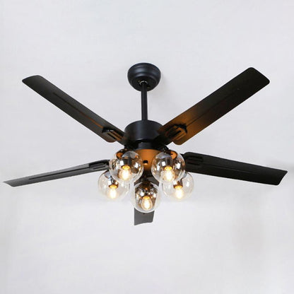 Ventilateur de Plafond en Verre | Circulation d'Air Silencieuse et Élégante