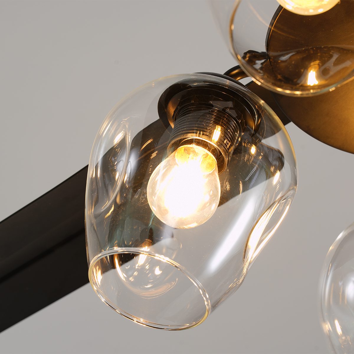 Ventilateur de Plafond en Verre | Circulation d'Air Silencieuse et Élégante