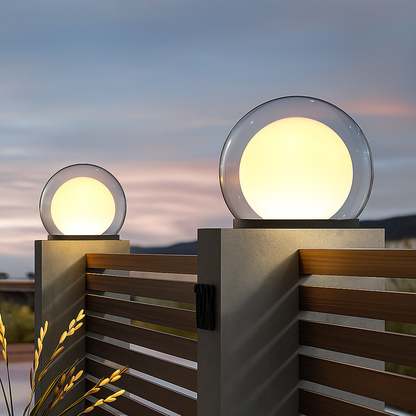 Lampe Solaire Lune Décorative | Éclairage Écologique et Élégant