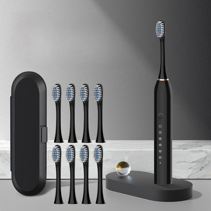 Brosse à Dents Sonique Rechargeable | Nettoyage Ultrasonique et Silencieux
