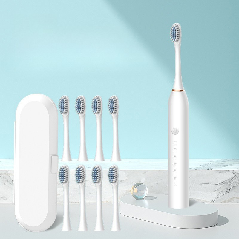 Brosse à Dents Sonique Rechargeable | Nettoyage Ultrasonique et Silencieux