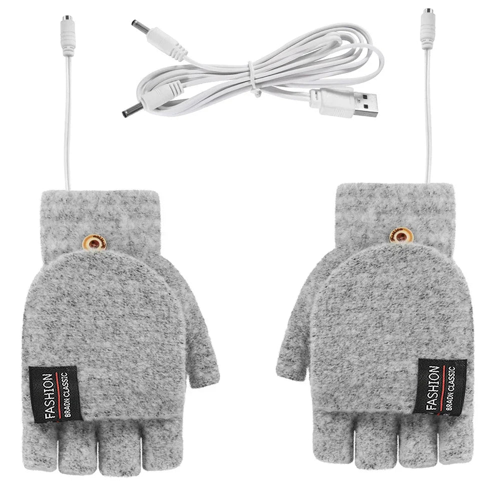 Gants Chauffants Électriques pour Hiver | Réglages de Température et Rechargeables USB