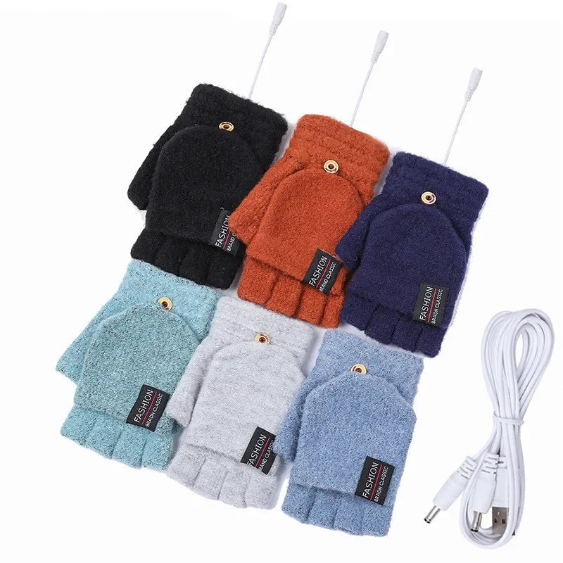 Gants Chauffants Électriques pour Hiver | Réglages de Température et Rechargeables USB