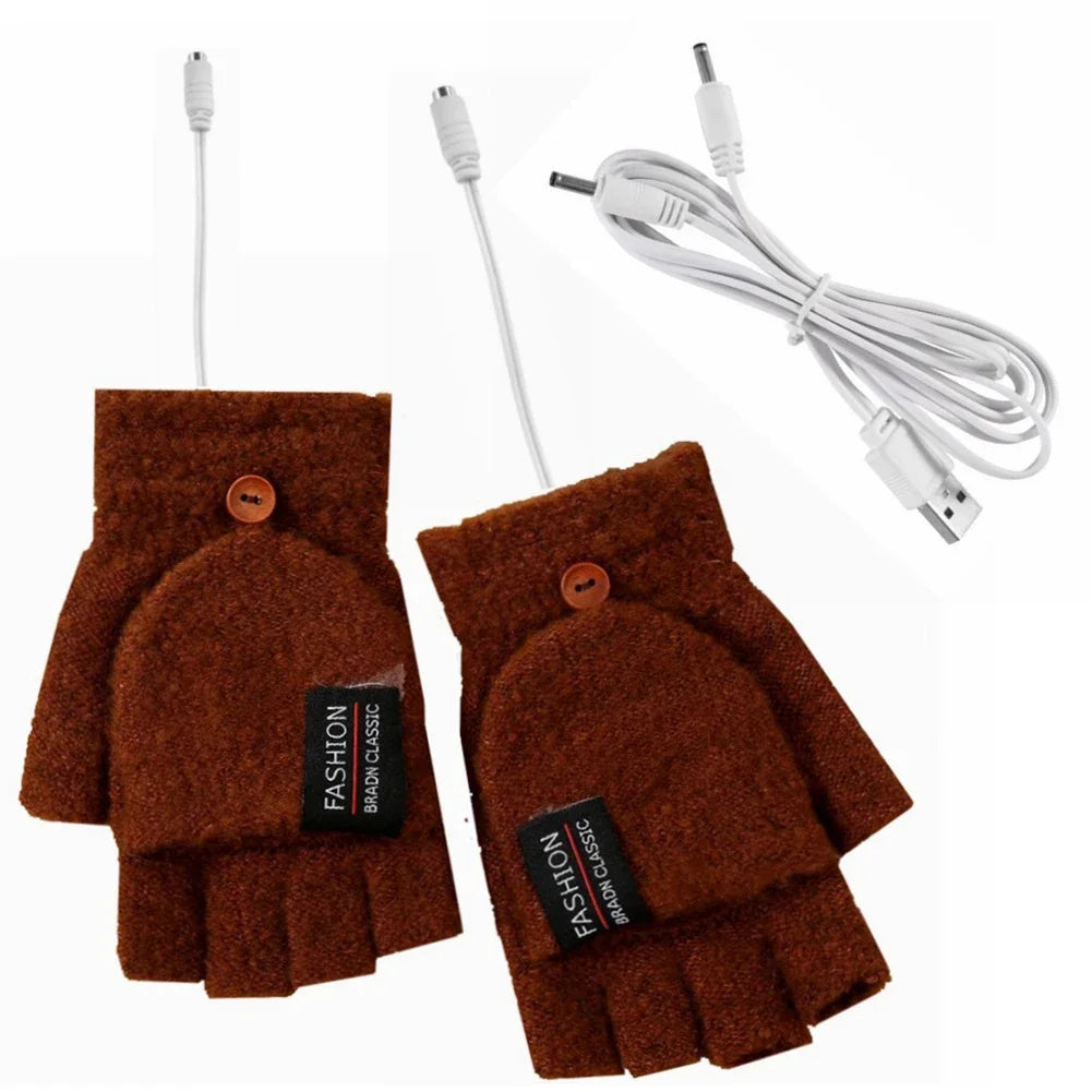 Gants Chauffants Électriques pour Hiver | Réglages de Température et Rechargeables USB