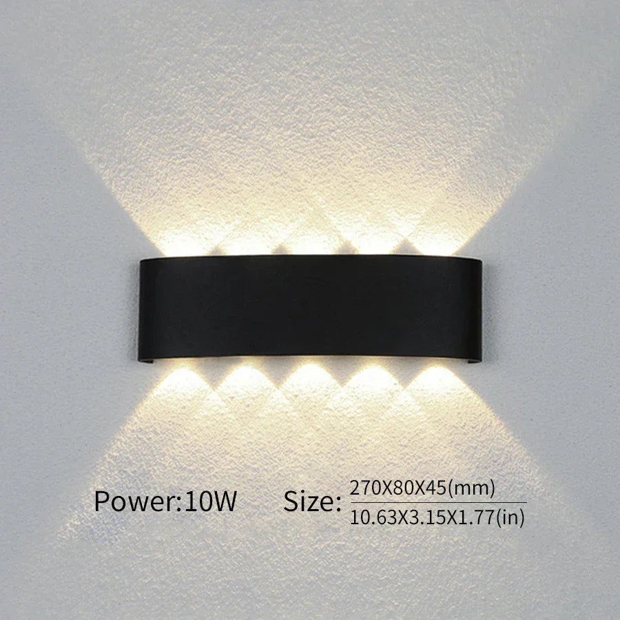 Applique LED Intérieure et Extérieure | Design Élégant et Résistant aux Intempéries
