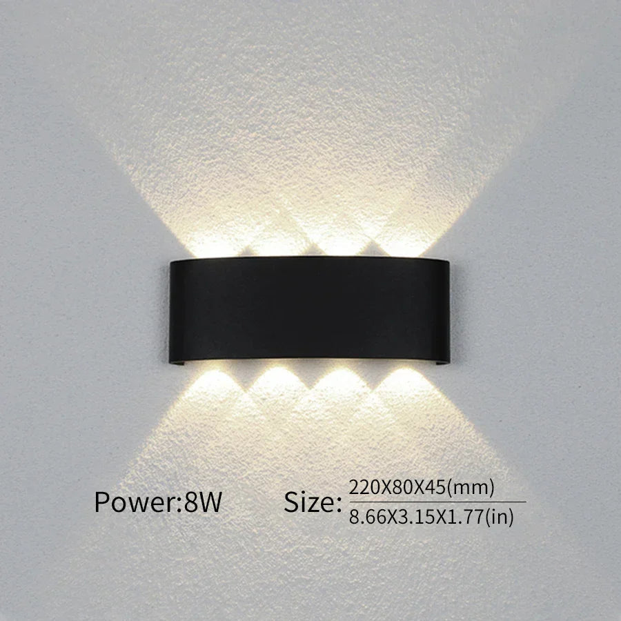 Applique LED Intérieure et Extérieure | Design Élégant et Résistant aux Intempéries