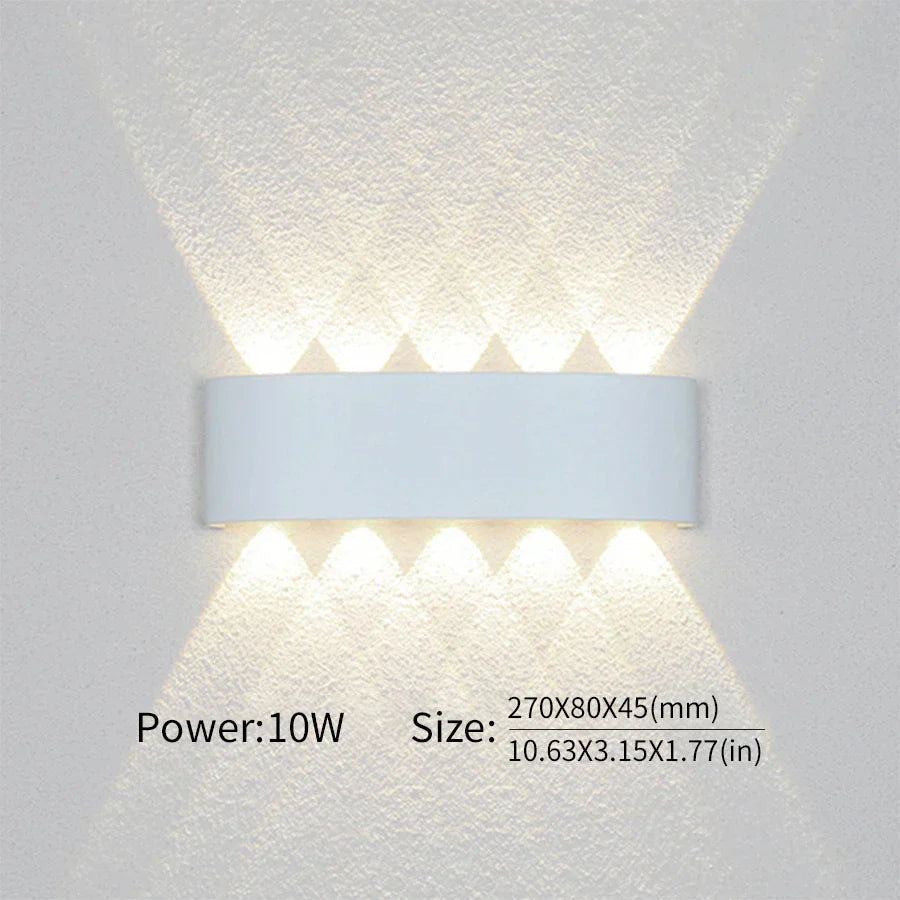 Applique LED Intérieure et Extérieure | Design Élégant et Résistant aux Intempéries