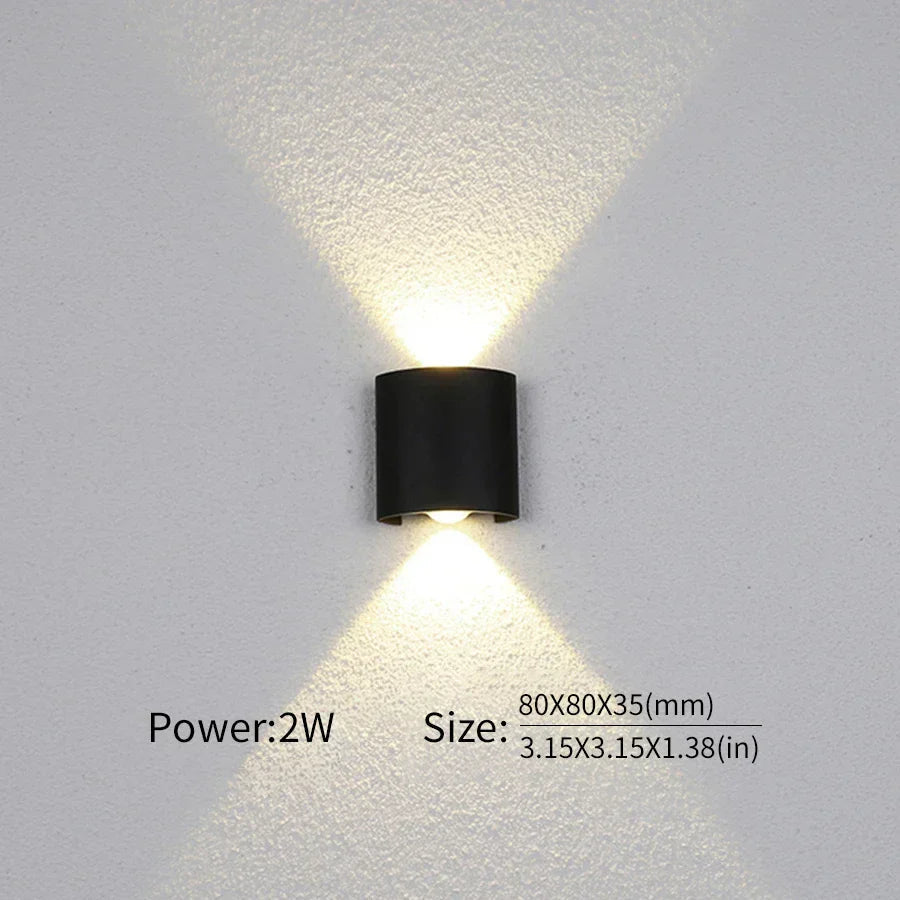 Applique LED Intérieure et Extérieure | Design Élégant et Résistant aux Intempéries