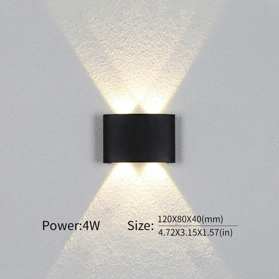 Applique LED Intérieure et Extérieure | Design Élégant et Résistant aux Intempéries