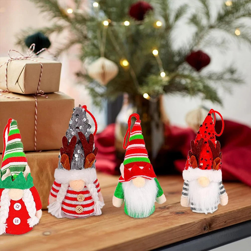 Calendrier de l'Avent en Peluche | 24 Poupées Gnomes Festives et Uniques