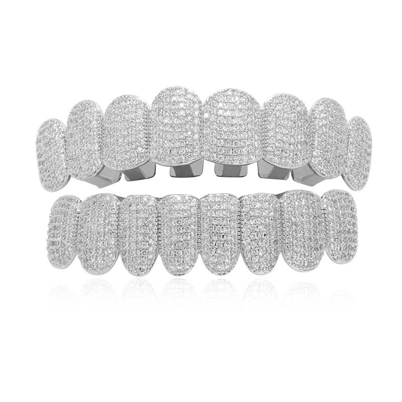 Grillz Hip-Hop Amovibles en Or | Style Audacieux pour Fêtes et Concerts