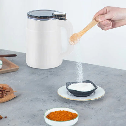 Moulin à Grains Électrique Compact | Farine Fraîche et Nutritive à Domicile