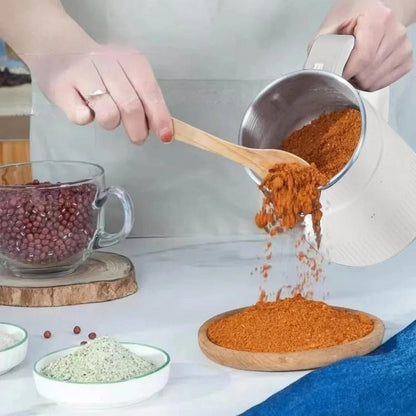 Moulin à Grains Électrique Compact | Farine Fraîche et Nutritive à Domicile
