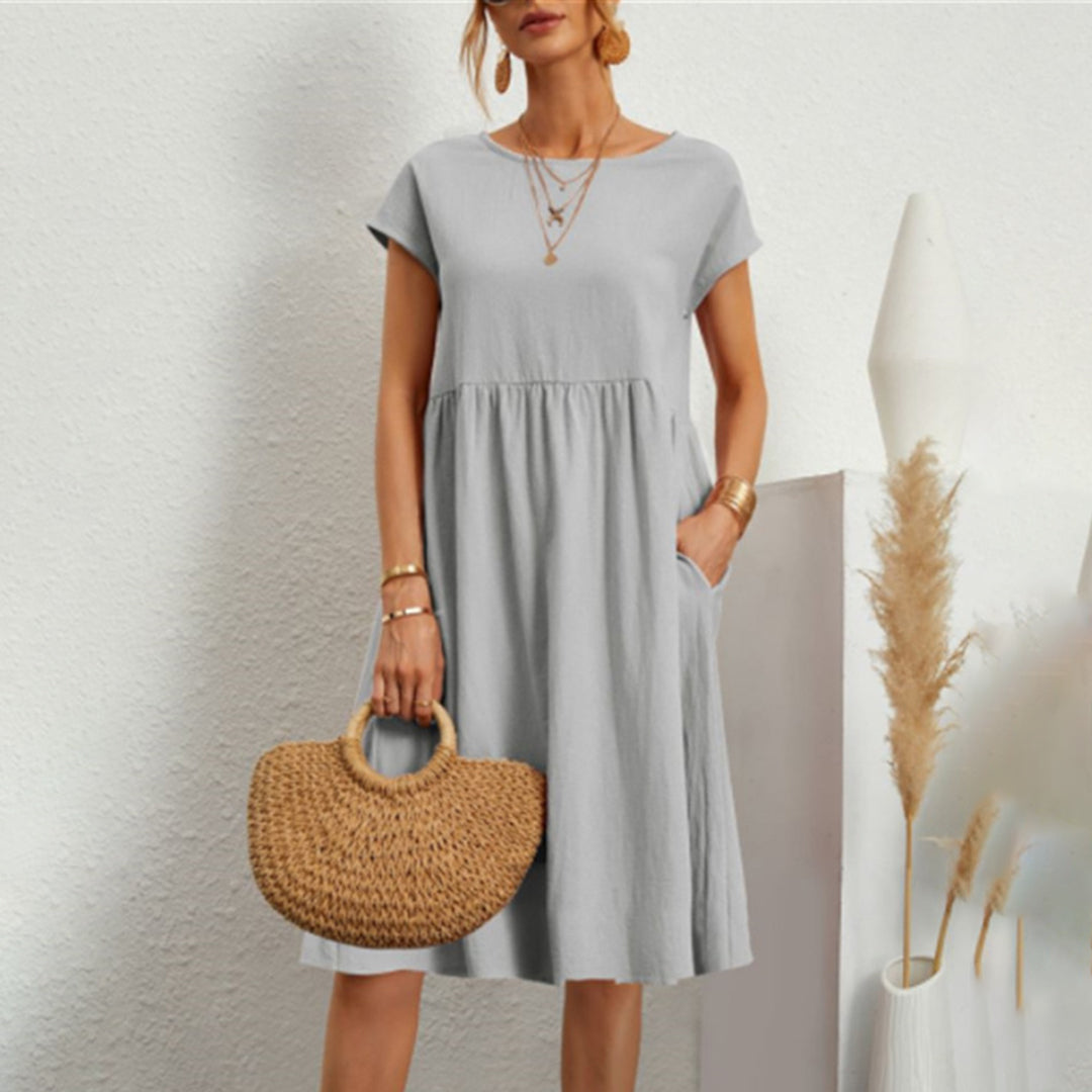 Robe d'Été Élégante pour Femmes | Polyester Écologique et Confort Optimal
