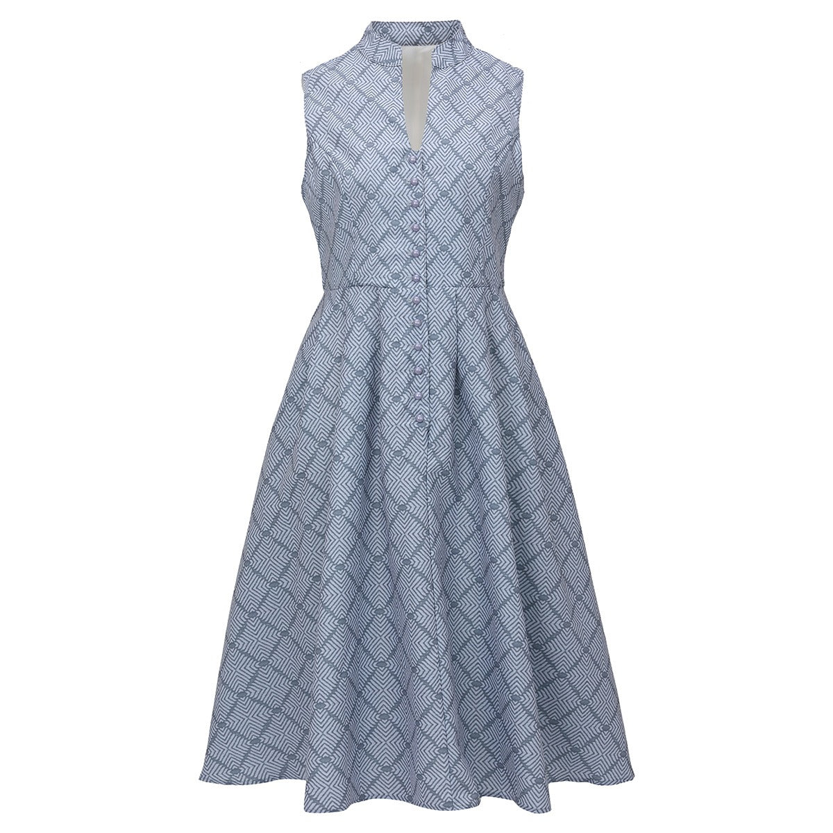 Robe Dirndl Grise Élégante | Style Traditionnel avec Tablier pour Oktoberfest