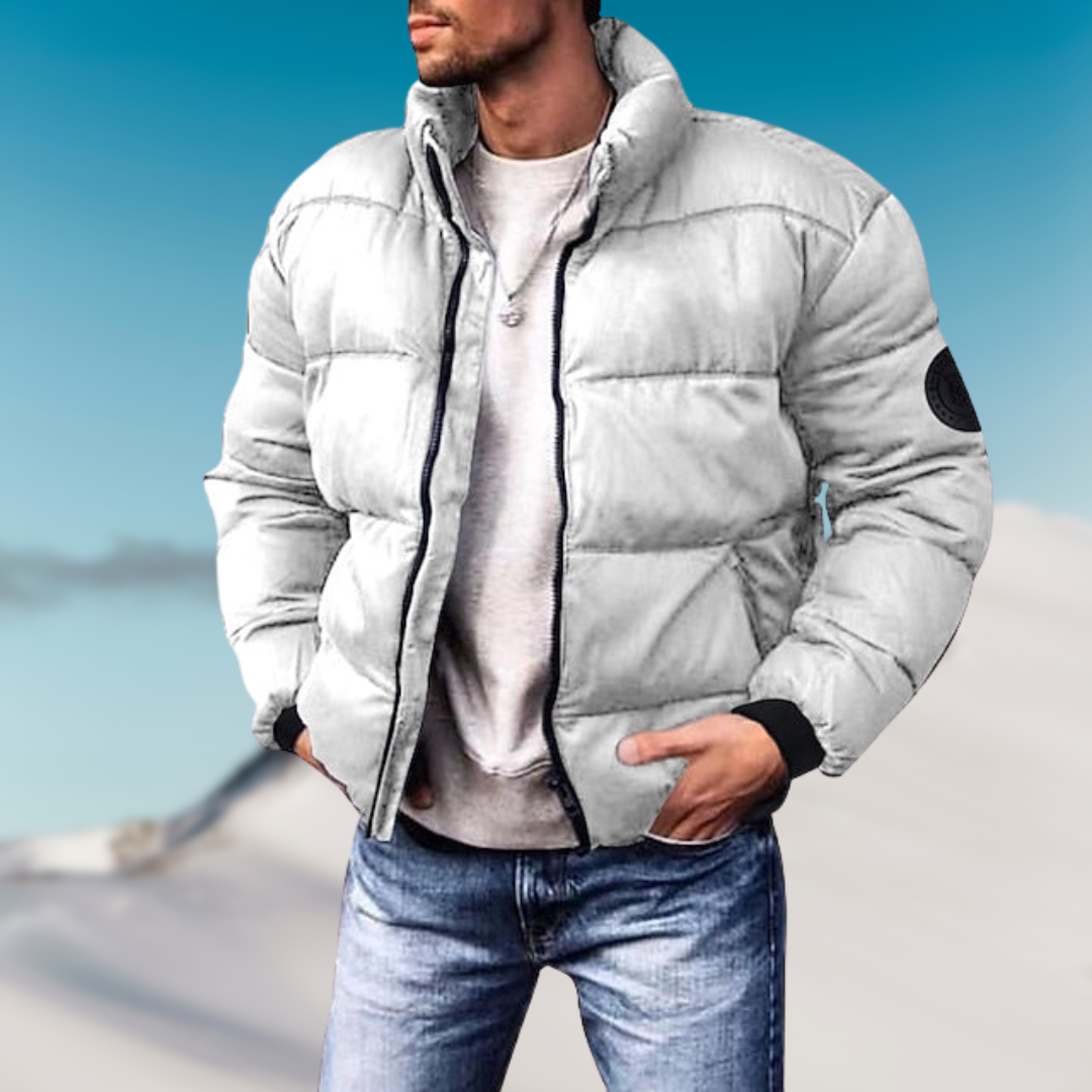 Veste Puffer Isolée pour Hommes | Style Moderne et Confort en Hiver