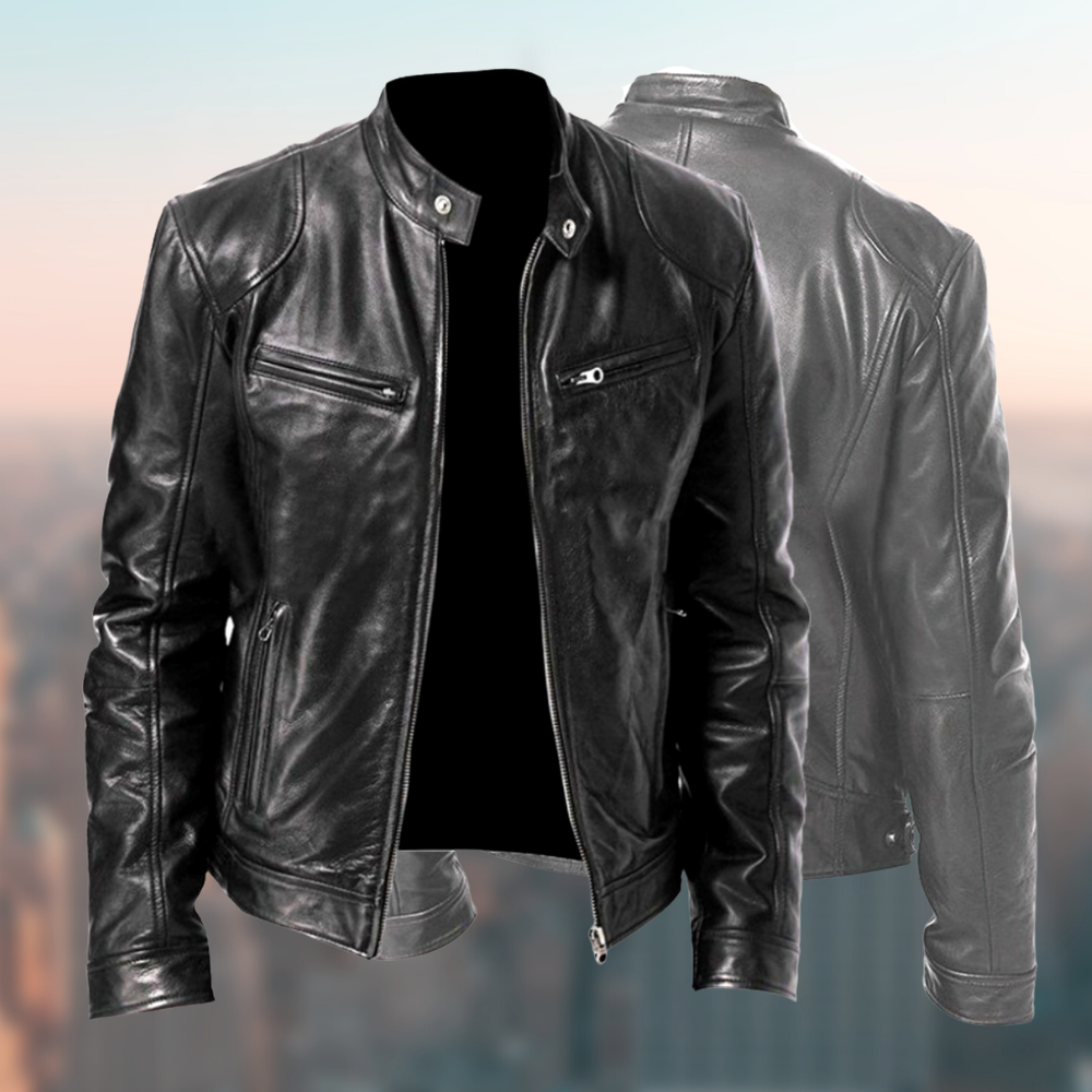 Veste en PU pour Homme | Élégance Moderne et Polyvalente