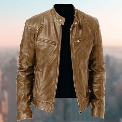 Veste en PU pour Homme | Élégance Moderne et Polyvalente