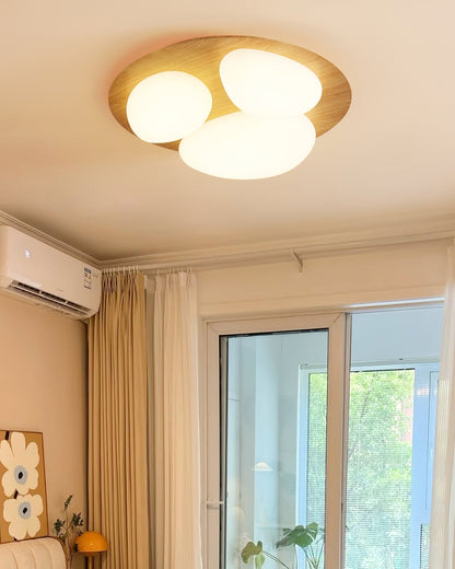 Plafonnier LED Minimaliste | Éclairage Homogène et Ambiance Chaleureuse