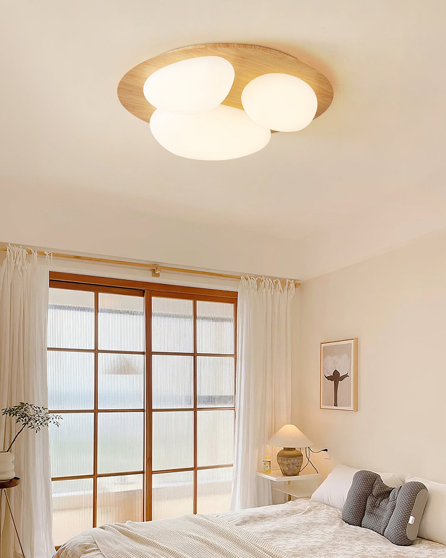 Plafonnier LED Minimaliste | Éclairage Homogène et Ambiance Chaleureuse