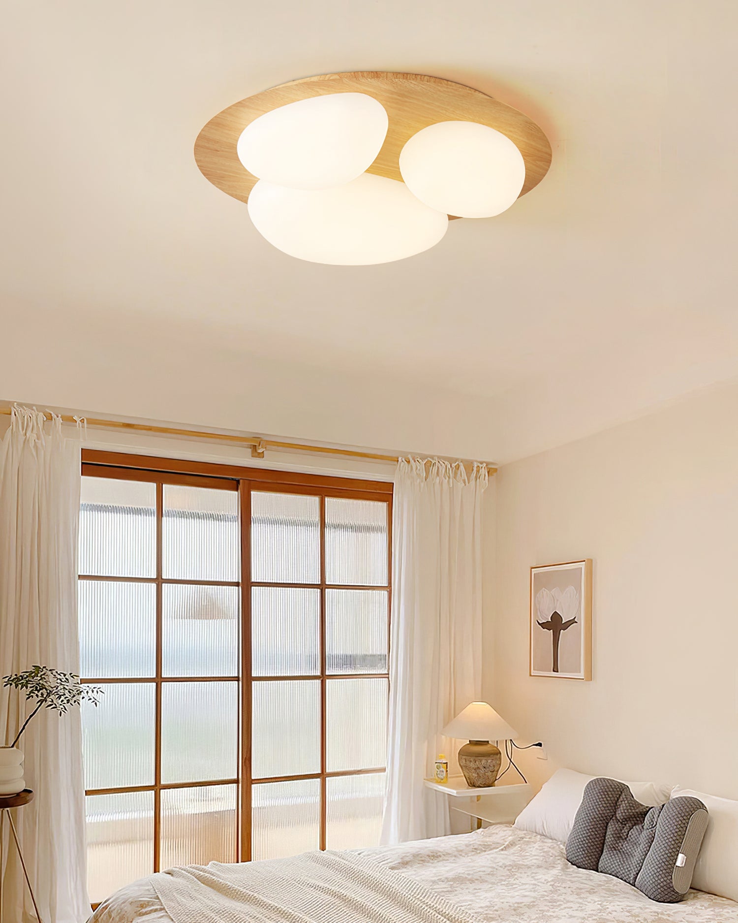 Plafonnier LED Minimaliste | Éclairage Homogène et Ambiance Chaleureuse