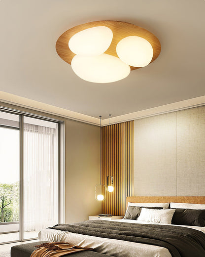 Plafonnier LED Minimaliste | Éclairage Homogène et Ambiance Chaleureuse