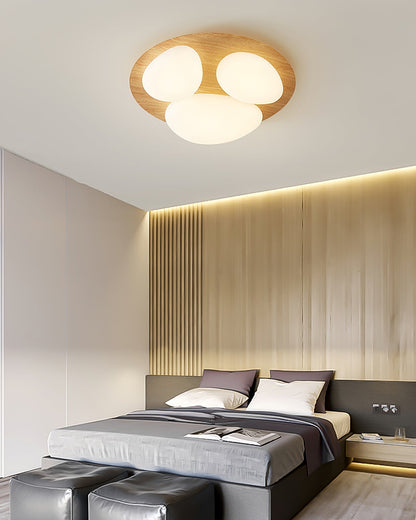 Plafonnier LED Minimaliste | Éclairage Homogène et Ambiance Chaleureuse