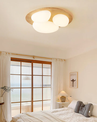 Plafonnier LED Minimaliste | Éclairage Homogène et Ambiance Chaleureuse