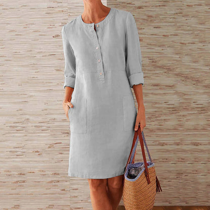 Robe d'été Polyester pour Femmes | Élégance Confortable et Polyvalente