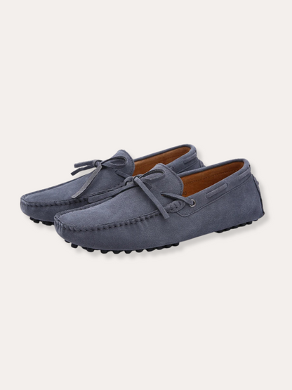 Mocassins en Suède Grise pour Hommes | Chic et Confortable pour Toutes Occasions