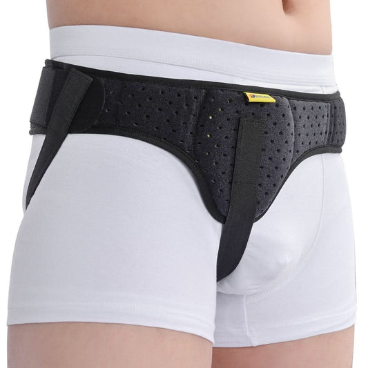 Ceinture Hernie Inguinale Ajustable | Soutien Doux et Confort Quotidien