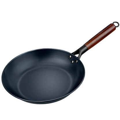 Ironvera Poêle en Fonte | Poêle Antiadhésive Professionnelle | Répartition Uniforme de la Chaleur | Ustensiles de Cuisine Sains & Durables