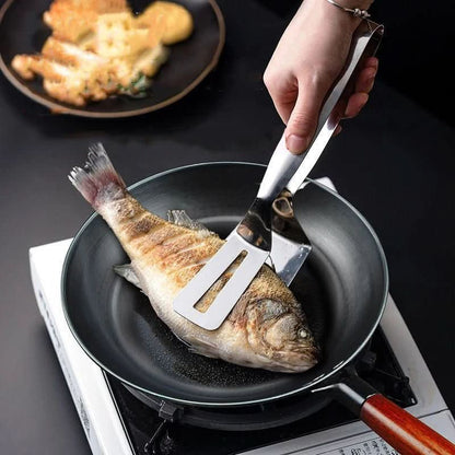 Ironvera Poêle en Fonte | Poêle Antiadhésive Professionnelle | Répartition Uniforme de la Chaleur | Ustensiles de Cuisine Sains & Durables