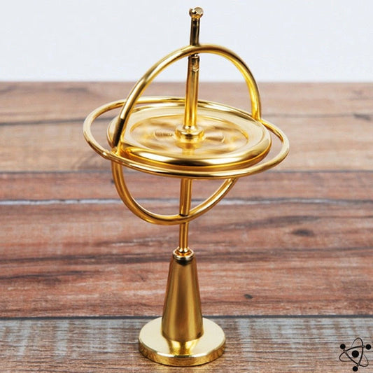 Gyroscope Scientifique en Métal | Apprentissage STEM et Réduction du Stress
