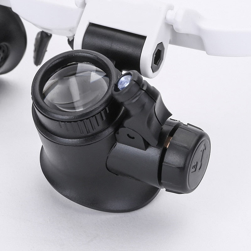 Loupes Éclairées à LED | Vision Détails Précises et Confortables