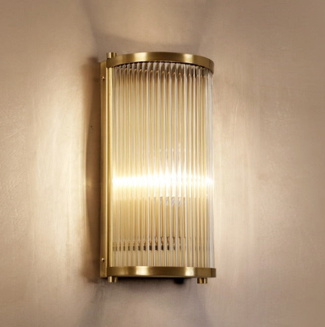 Lampe Murale en Cuivre Élégante | Éclairage Luxueux et Fonctionnel