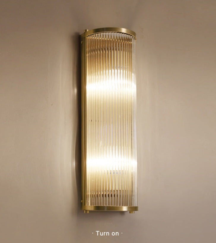 Lampe Murale en Cuivre Élégante | Éclairage Luxueux et Fonctionnel