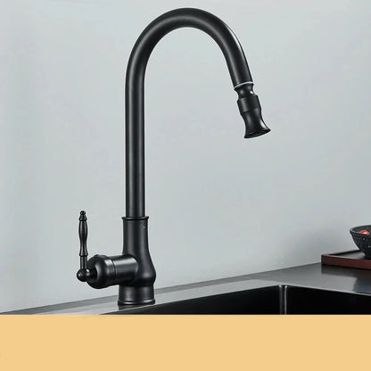 Robinet de cuisine Luxe BrassElegance | Robinet de cuisine en laiton antique pour une apparence intemporelle et une durabilité